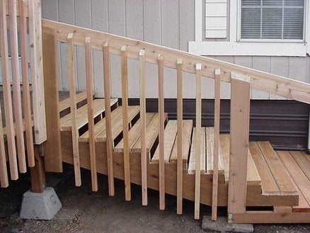 Low rise stairs