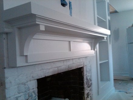 Surprise...another mantel/fireplace