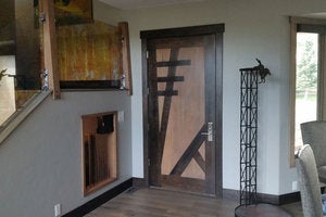 Building a Japanese Timber Frame Inspired front door