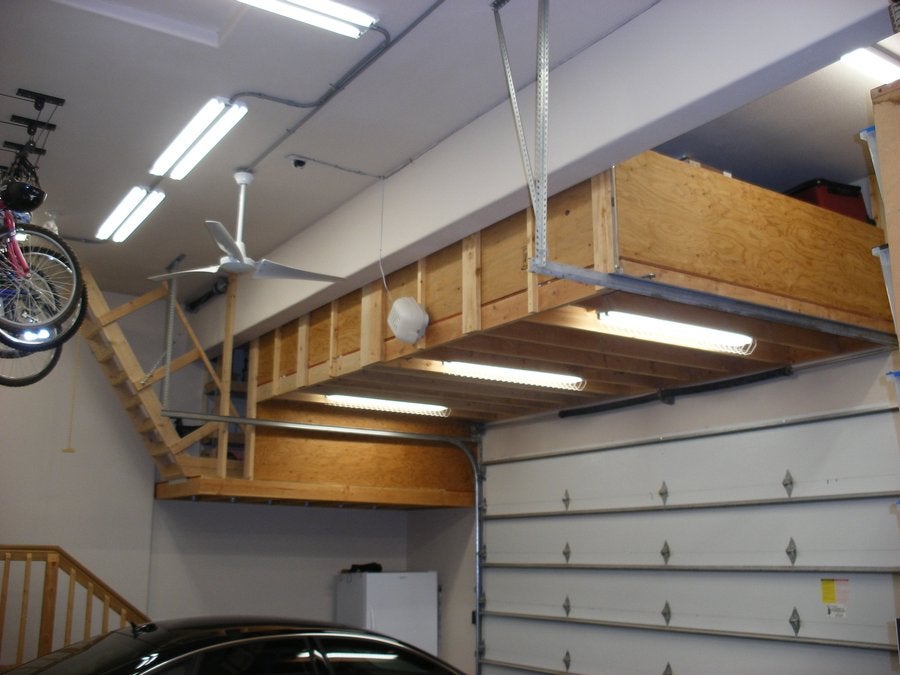 Garage Storage Loft By Td69mustang Homerefurbers Com Home