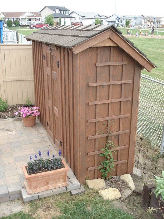 THIN WALL GARDEN SHED/RUSTIC - by kiefer HomeRefurbers 