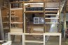 bar cabinets w/ bamboo