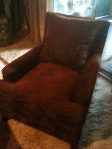 Mom's antique chair