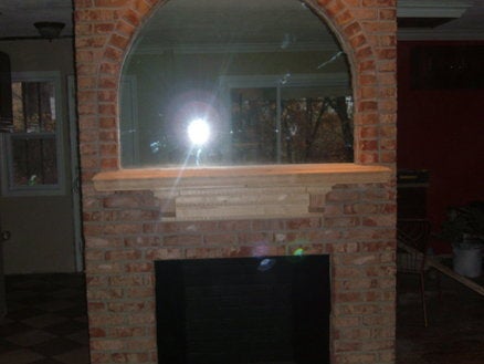 Fireplace and Mantel